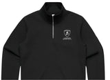 Lamborghini Newport Beach Half Zip Sweater - Black