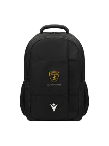 Automobili Lamborghini Squadra Corse black backpack