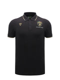 Squadra Corse men's black polo shirt