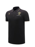 Squadra Corse men's black polo shirt