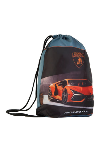 LAMBO GYM BAG WITH REVUELTO GRAPHIC