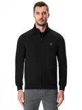 FULL ZIP SWEATSHIRT BLACK
