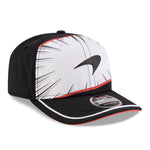 MCLAREN Japan GP Hat - Black/white stretch snapback S/M