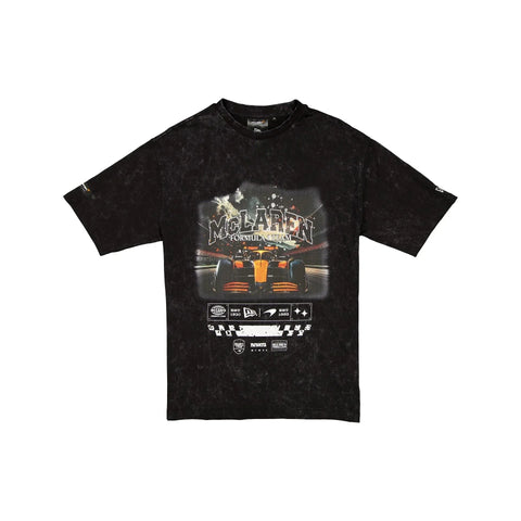 McLaren F1 x New Era Washed Graphic T-Shirt - Black