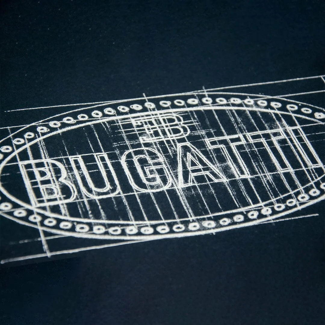 Bugatti Heritage Macaron Sketch T-Shirt