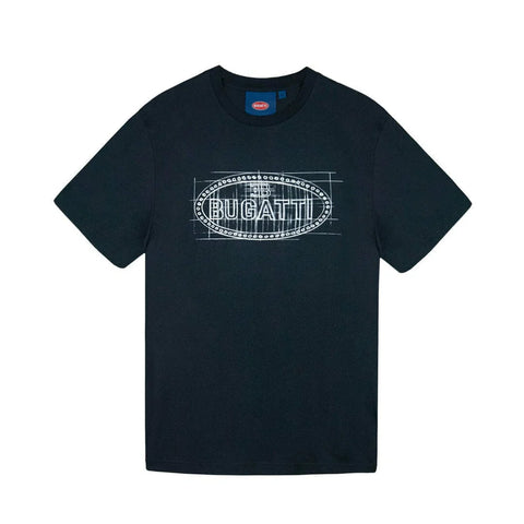 Bugatti Heritage Macaron Sketch T-Shirt