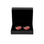 "BUGATTI AUTOMOBILES" MACARON CUFFLINKS