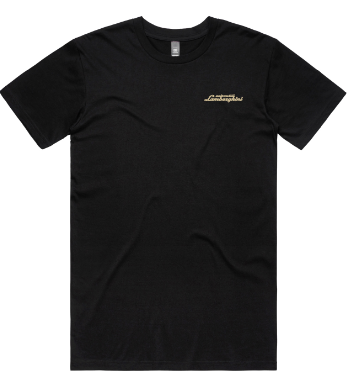 LAMBORGHINI NEWPORT BEACH BLACK T-SHIRT