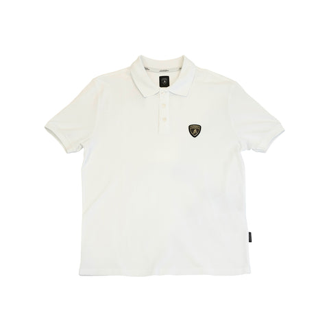 MEN'S AUTOMOBILI LAMBORGHINI POLO SHIELD PATCH