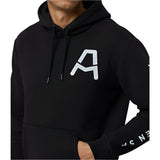 McLaren Men's Core Logo Drivers Hoodie Left Chest-Black