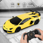 1:24 R/C Lamborghini Aventador SVJ - Yellow