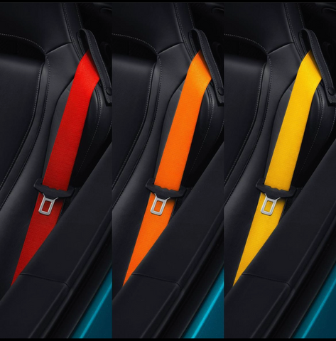 McLaren MSO Defined Colored Seat Belts