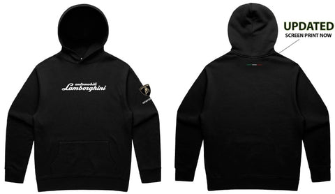Lambo Newport Beach Relax Hoodie - Black