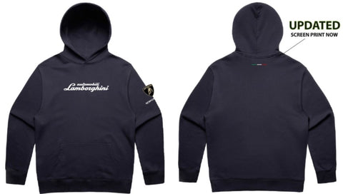 Lambo Newport Beach Relax Hoodie - Ink Blue