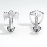 SILVER GS CUFFLINKS