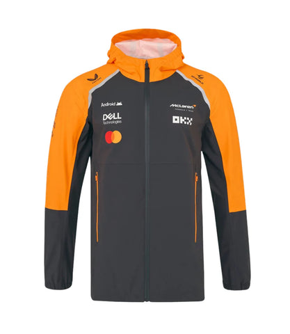 McLaren F1 2025 Team Lightweight Rain Jacket - Phantom