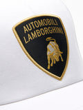 Official Automobili Lamborghini Shield Logo Cap - White