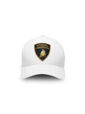 Official Automobili Lamborghini Shield Logo Cap - White