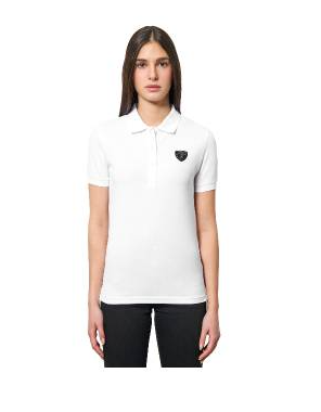 LADIES ICONIC POLO SHIRT WHITE