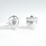 SILVER GS CUFFLINKS