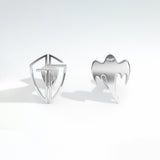 SILVER GS CUFFLINKS