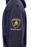 Lambo Newport Beach Relax Hoodie - Ink Blue