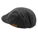 MEN'S BUGATTI HERITAGE FLAT DRIVERS HAT GREY