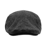 MEN'S BUGATTI HERITAGE FLAT DRIVERS HAT GREY